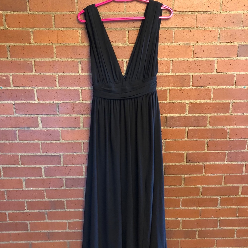 LuLus black Formal Dress